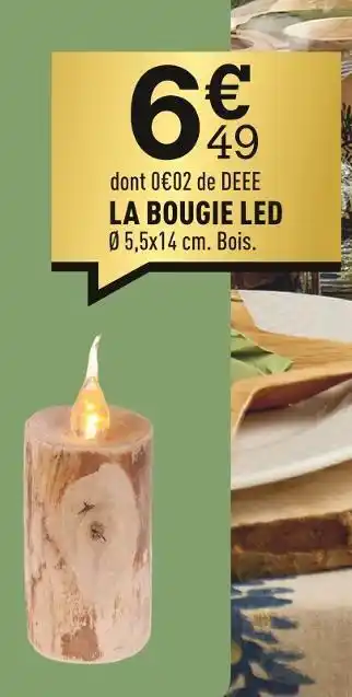 Centrakor La bougie led offre