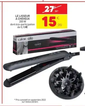 Stokomani Le Lisseur A Cheveux offre