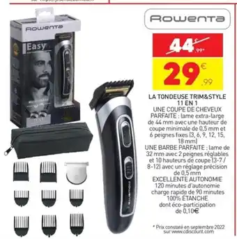 Stokomani La Tondeuse Trim&Style 11 en 1 offre