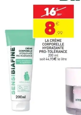 La Creme Corporelle Hydratante Pro-Tolerance