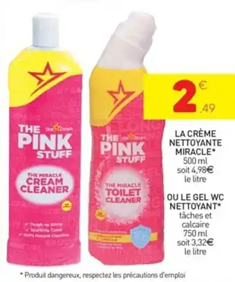 Stokomani La Creme Nettoyante Miracle offre