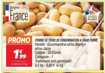 Netto Pomme De terre De Consommation A Chair Ferme offre