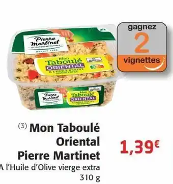 Colruyt Mon taboulé oriental pierre martinet offre