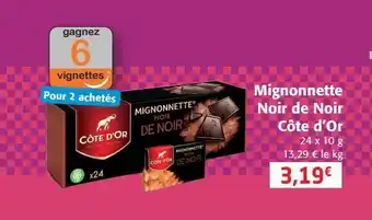 Colruyt Mignonnette noir de noir côte d'or offre