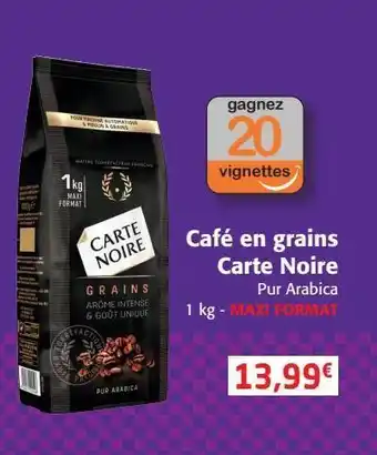 Colruyt Café en grains carte noire offre