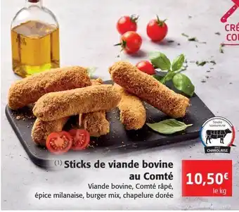 Colruyt Sticks de viande bovine au comté offre