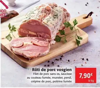 Rôti de porc vosgien
