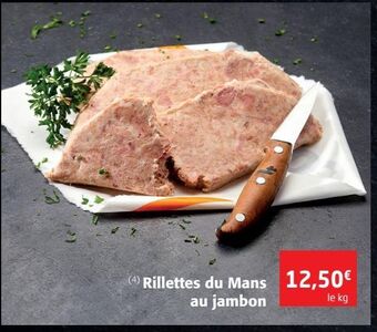 Colruyt Rillettes du mans au jambon offre