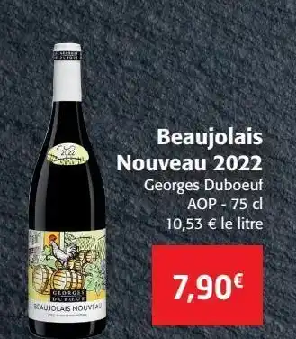 Colruyt Beaujolais nouveau 2022 offre