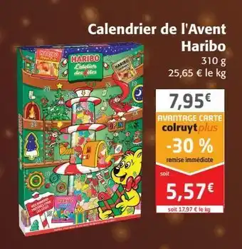 Colruyt Calendrier de l'avent haribo offre