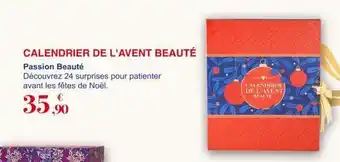 Passion Beauté Calendrier de l'avent offre