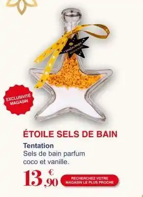 Passion Beauté Sels de bain offre