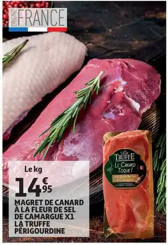 Auchan Direct Magret De Canard à La Fleur De Sel De Camargue X1 La Truffe Périgourdine offre