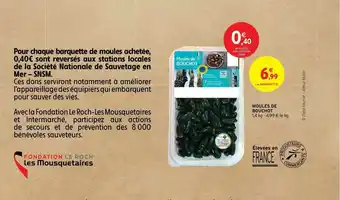 Intermarché Contact Moules Bouchot offre