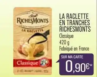 Match La Recette En Tranches Richesmonts offre