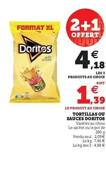 Tortillas Ou Sauces Doritos