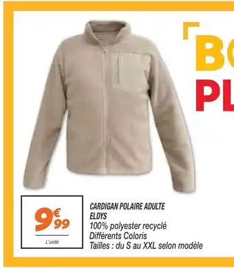 Carongan Polaire Adulte Eldys