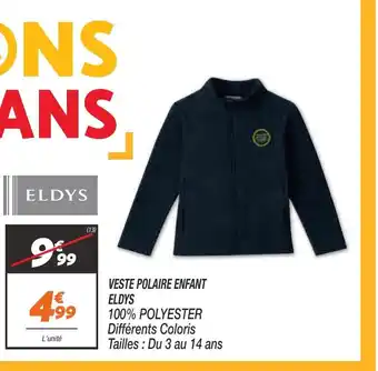 Netto Veste Polaire Enfant Eldys offre