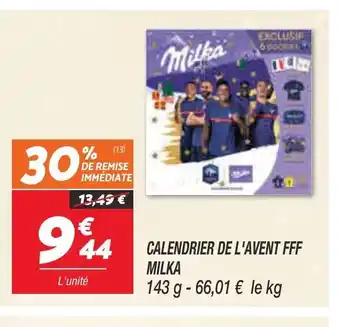 Calendrier De L'Avent FFF Milka