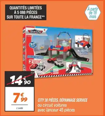 City 30 Pieces , Depannage Service