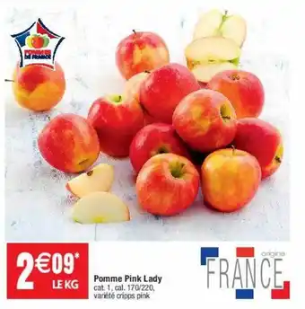 Cora x Carrefour Pomme pink lady offre