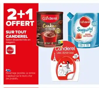 Carrefour Sur Tout Canderel offre