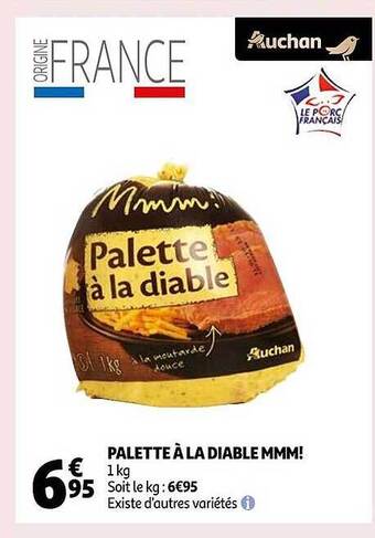 Auchan Palette à la diable mmm! offre