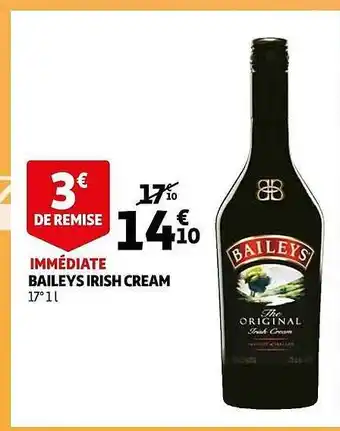 Auchan Baileus irish cream offre