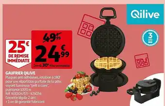 Auchan Gaufrier qilive offre
