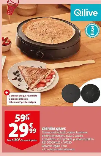Auchan Crépière qilive offre