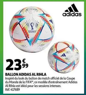 Auchan Ballon adidas al rihla offre