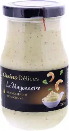 Géant Casino La Mayonnaise à la moutarde à l’ancienne offre