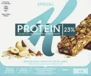 Géant Casino Barres céréales Protein Noix de coco, cacao et noix de cajou offre