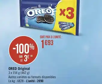 Géant Casino OREO Original offre