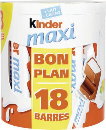 Géant Casino KINDER maxi offre