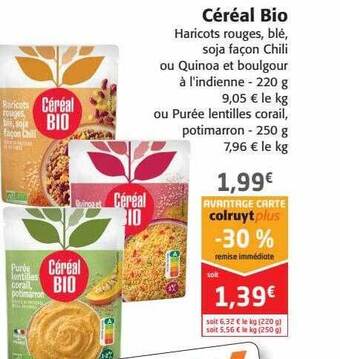 Colruyt Céréal bio offre