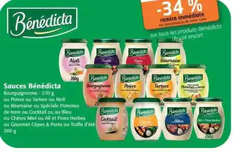 Colruyt Sauces bénédicta offre