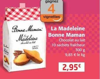 Colruyt La madeleine bonne maman offre