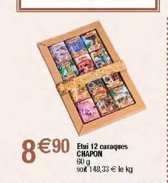 Migros Étui 12 caraques chapon offre