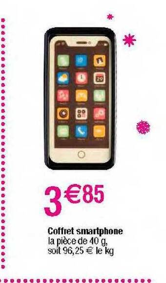 Migros Coffret smartphone offre