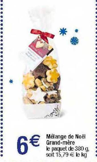 Migros Mélange de noël grand-mère offre