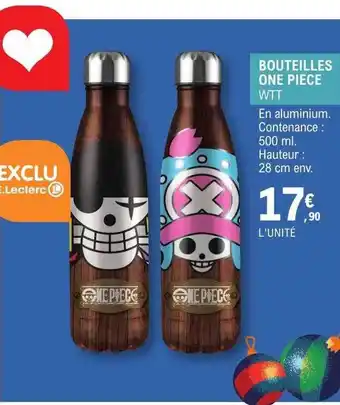 E.Leclerc Bouteilles one piece wtt offre