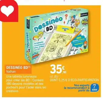 Dessinéo bd - nathan