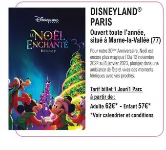 E.Leclerc Le noël enchanté disney offre