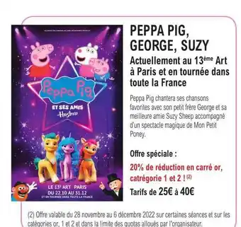 E.Leclerc Peppa pig et ses amis hasbro offre