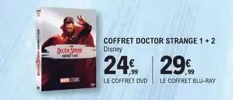 E.Leclerc Coffret doctor strange 1 + 2 disney offre