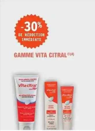 E.Leclerc Parapharmacie Gamme vita citral offre