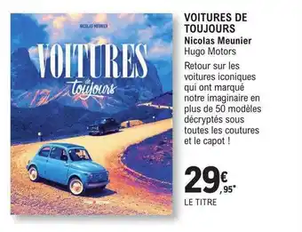 Voitures de toujours - nicolas meunier