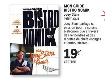 Mon guide bistro nomik - joey starr
