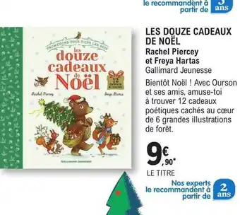 E.Leclerc Les douze cadeaux de noël - rachel piercey et freya hartas offre